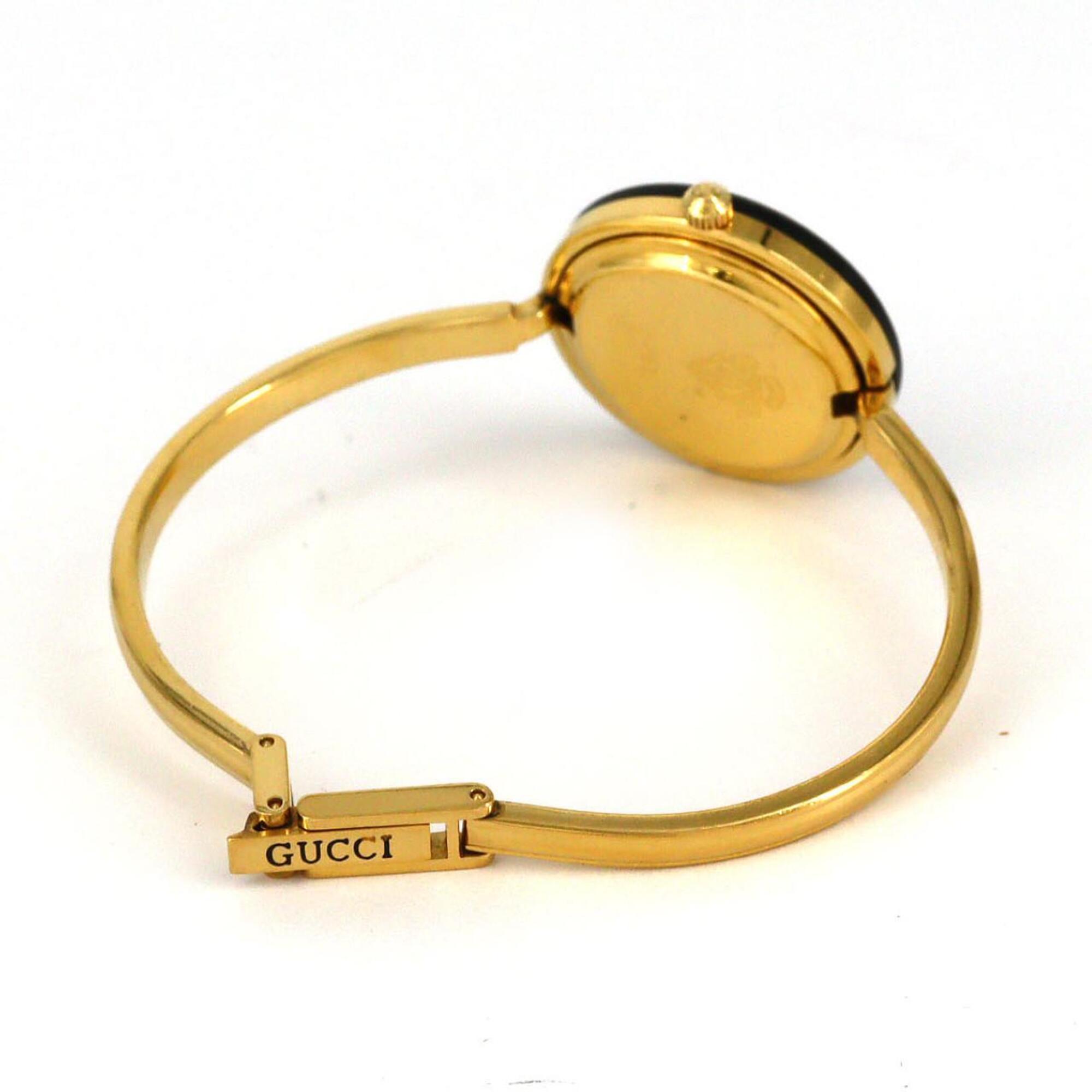 Gucci Change Ring GP Medium Size 11 12.2 Quartz Watch — Good