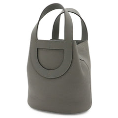 HERMES In the Loop 18 Handbag Tote Bag Taurillon Clemence Leather (Veau Swift) Grimeyer K Stamp H084274CCAH — New - Store Return