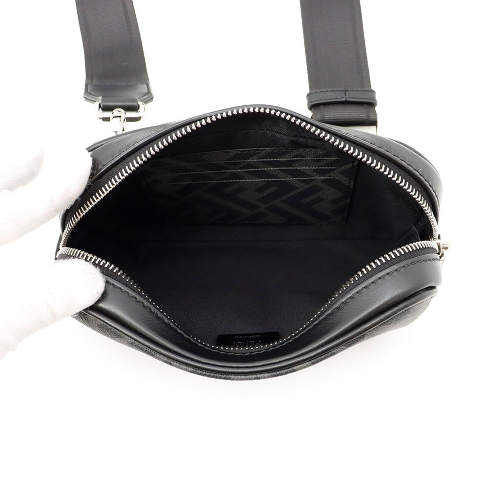 Fendi Shoulder Bag Zucca Pattern 7M0285 FENDI Camera Handbag — Like New