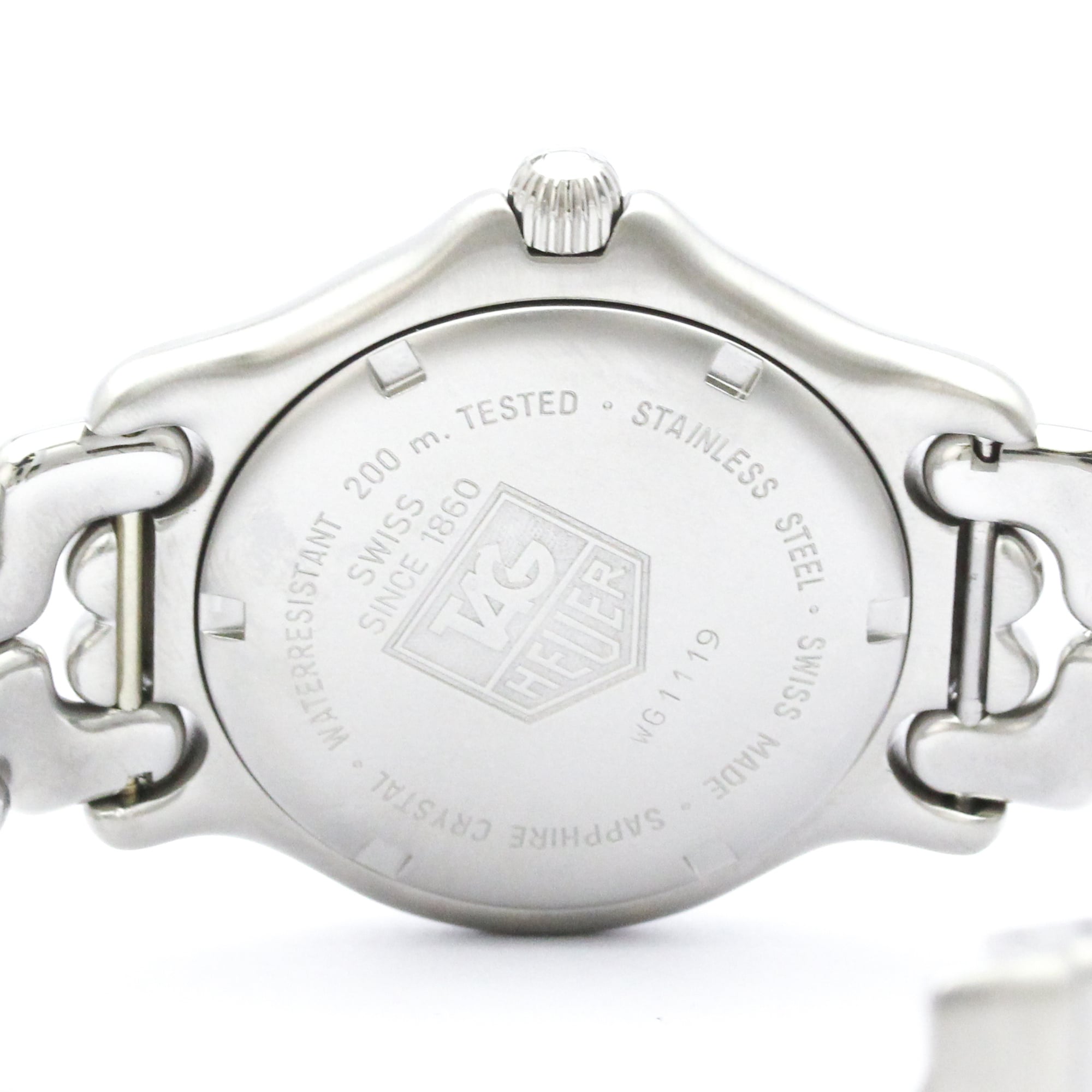 TAG HEUER Sel Professional 200M Quartz Mens Watch WG1119 Polished — Very Good