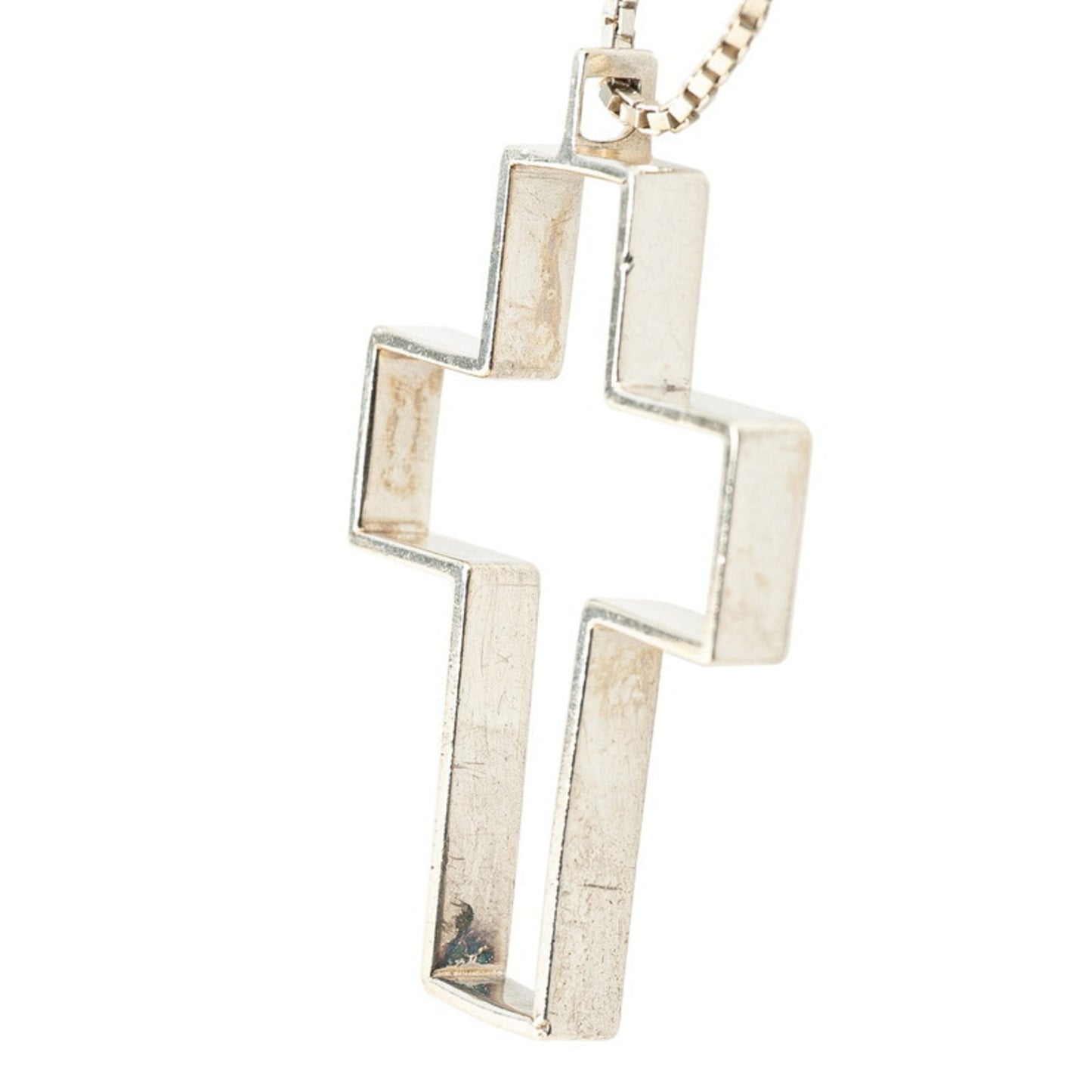 Gucci Cross Necklace SV925 Silver Women's GUCCI