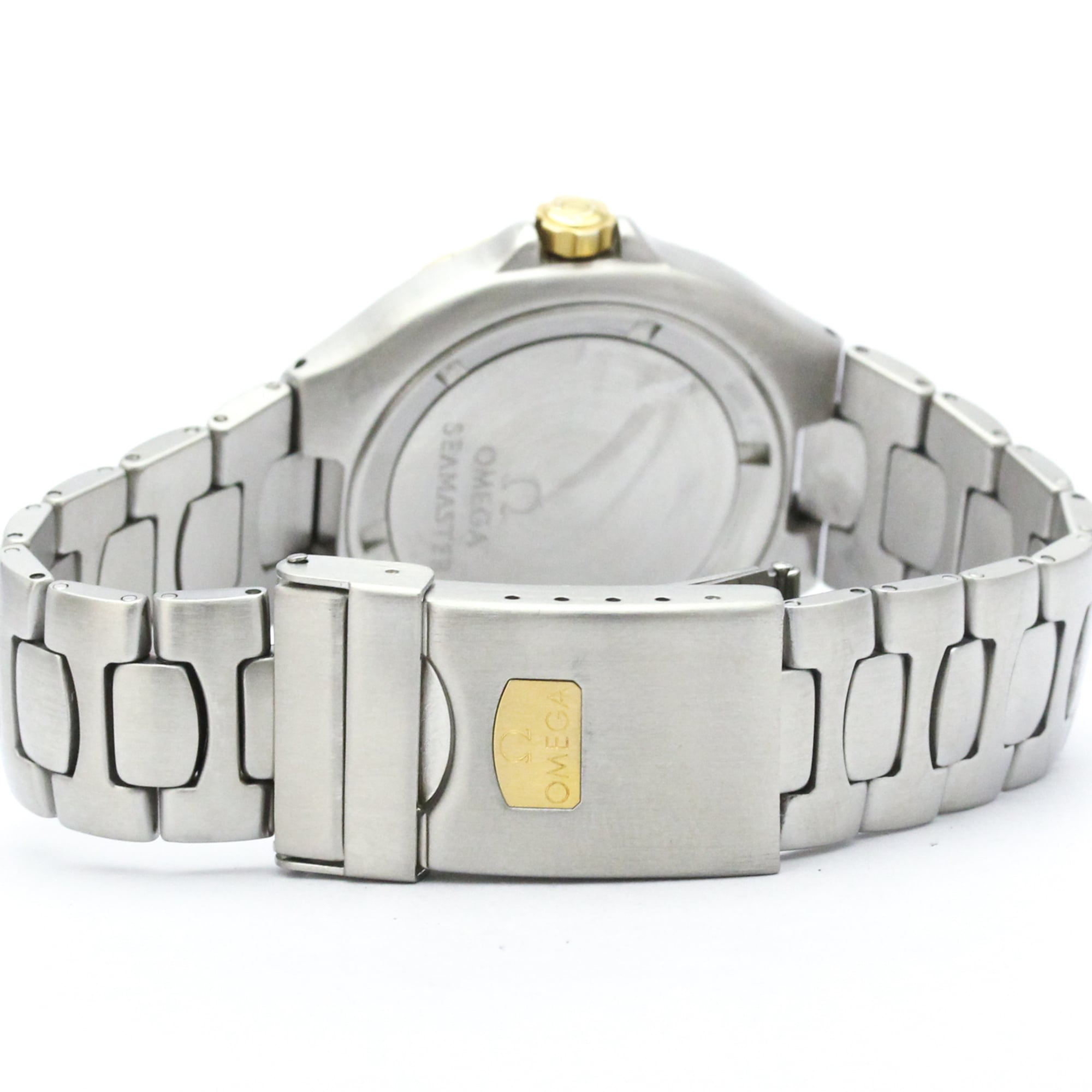 OMEGA Seamaster Professional 18K Gold Steel Watch 396.1042 Polished — Very Good