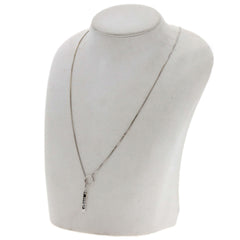 Gucci Lariat Necklace 18K White Gold Women's GUCCI — Like New