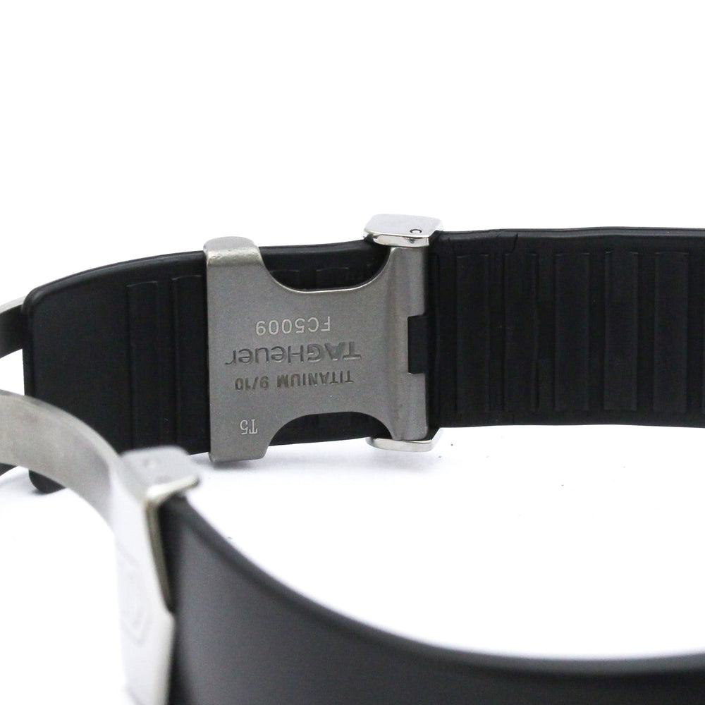 TAG HEUER Kirium Titanium Rubber Quartz Mens Watch WL1180 (外装仕上げ済み) — Very Good
