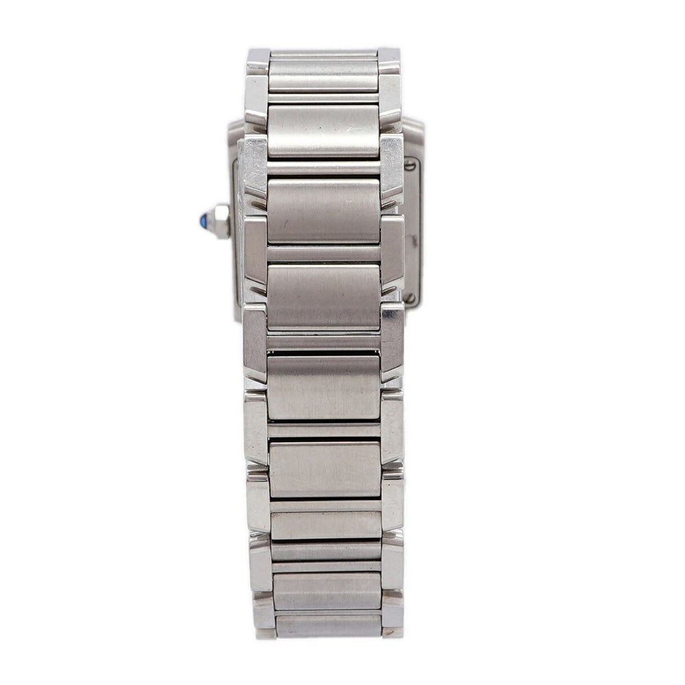 Cartier Tank Française SM W51008Q3 Ivory Dial Women's Watch — Good