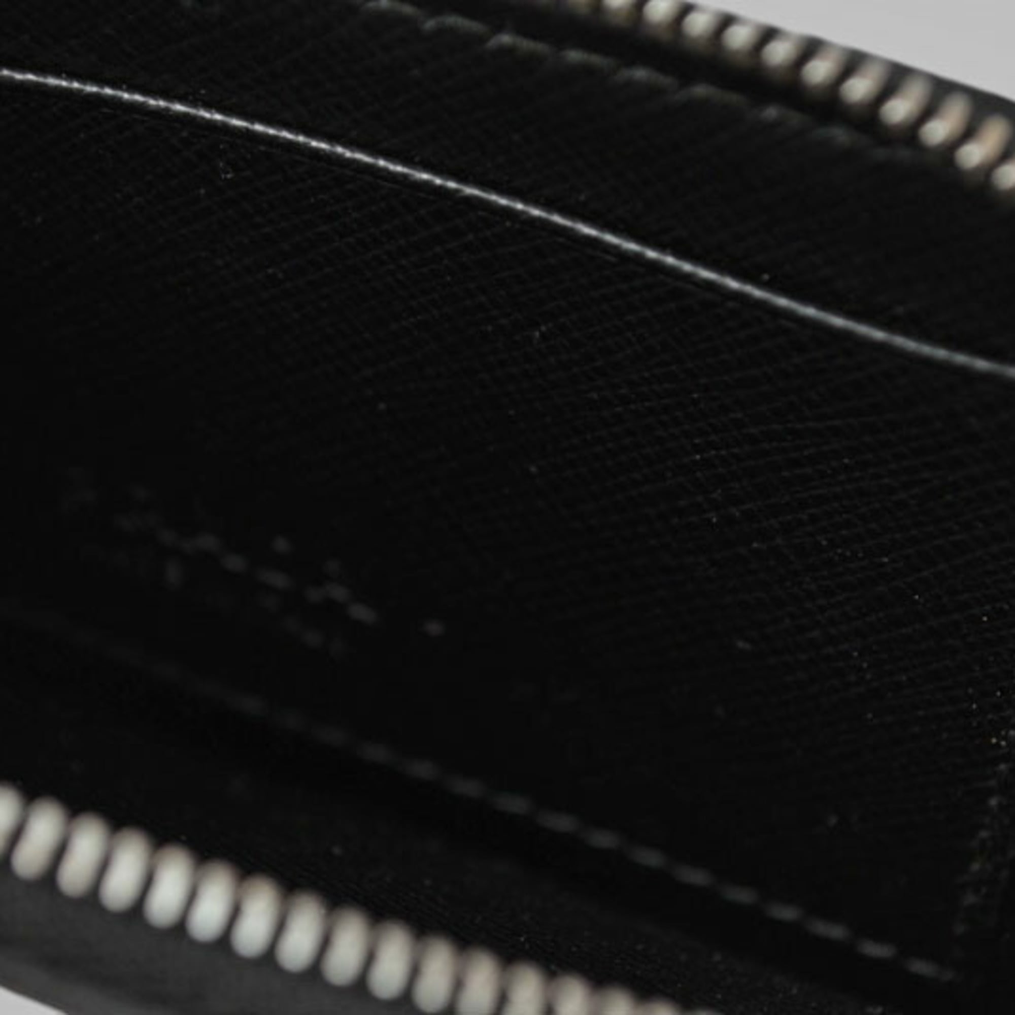 Prada Fragment Case, Card Coin Leather, Nero Black