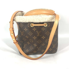 LOUIS VUITTON M46319 Monogram NeoNoe BB Bag, Handbag, Fur Shoulder Canvas, Women's, Brown, MO-241020-9 — Like New