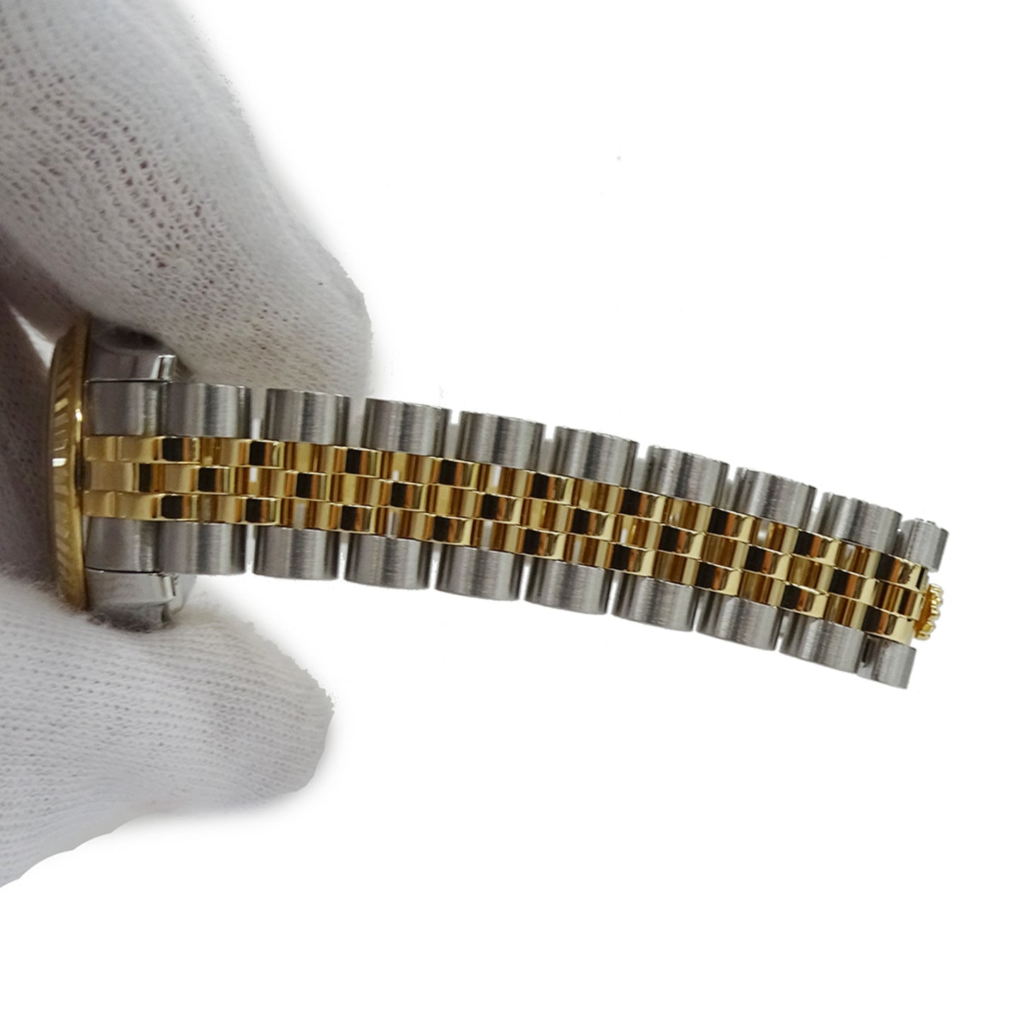 Rolex Datejust 179173NMR G-Series Women's Watch, Shell, Diamond, Ruby, Automatic, Stainless Steel, Gold, Yellow Polished