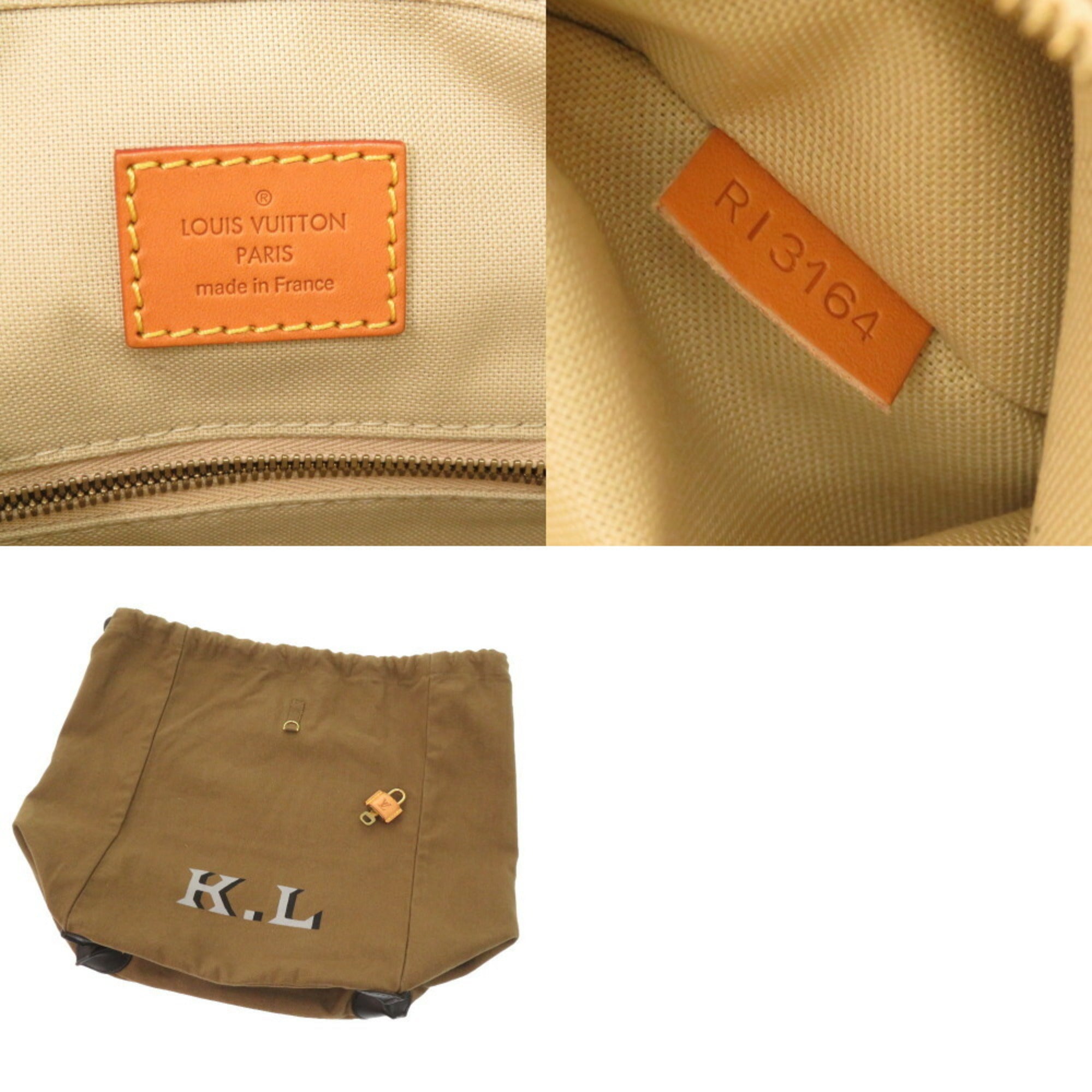 Like new Louis Vuitton Karl Lagerfeld Punching Bag Baby Monogram M40230 Shoulder LV 1372 LOUIS VUITTON — Like New
