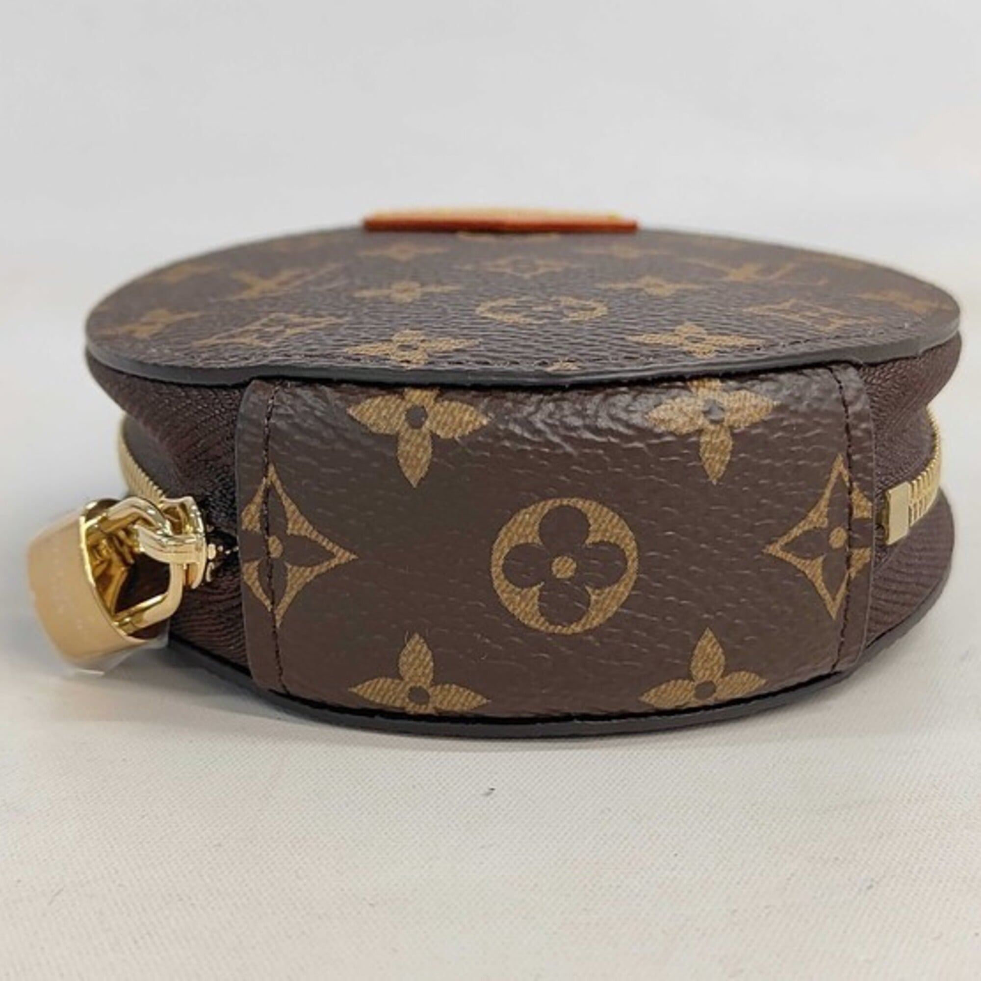 LOUIS VUITTON Louis Vuitton Monogram Eyeshadow Pouch LBC002 Bag Brown Leather Women's — New - Store Return