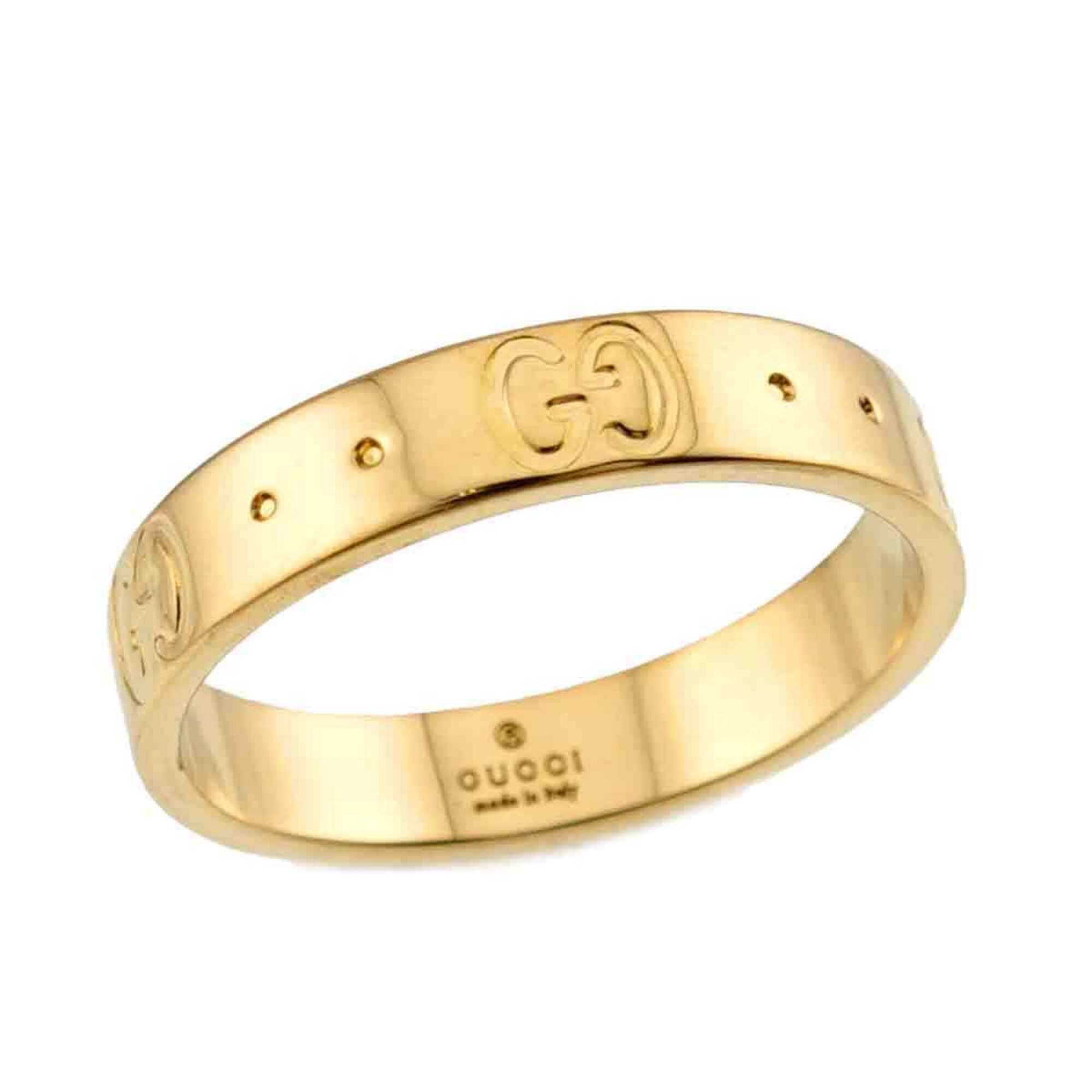 Gucci Icon #13 Ring, 18K Yellow Gold (750), ICON Ring — Like New