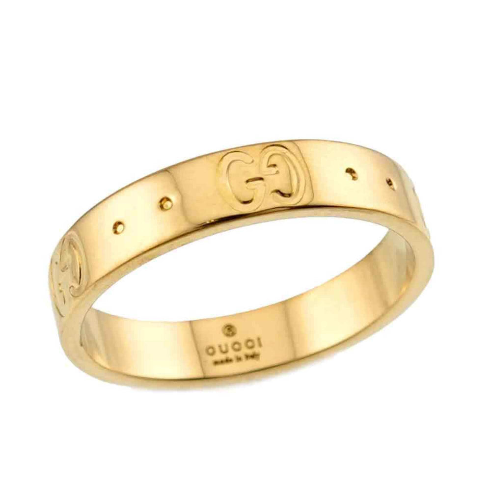 Gucci Icon #13 Ring, 18K Yellow Gold (750), ICON Ring — Like New