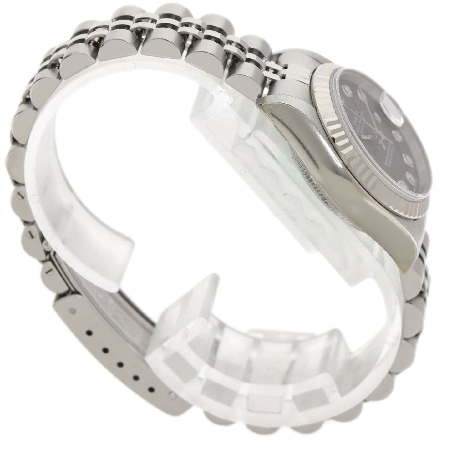 Rolex 79174G Datejust 10-Piece Diamond Watch in Stainless Steel/SS/18K White Gold for Women