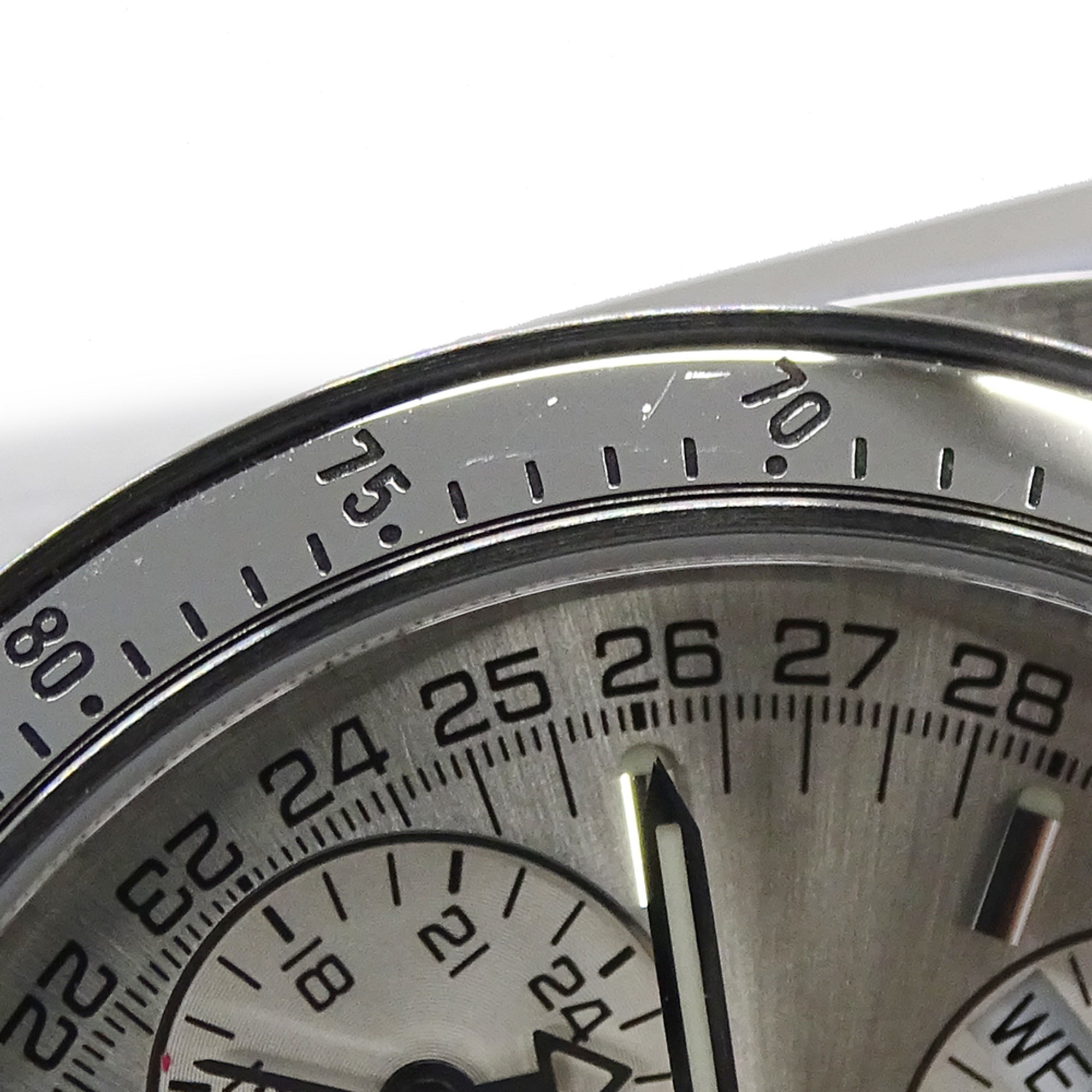 Omega Speedmaster 3523.30 Men's Watch, Brand Name, Triple Calendar, Automatic Winding, Stainless Steel (SS), Silver — Good