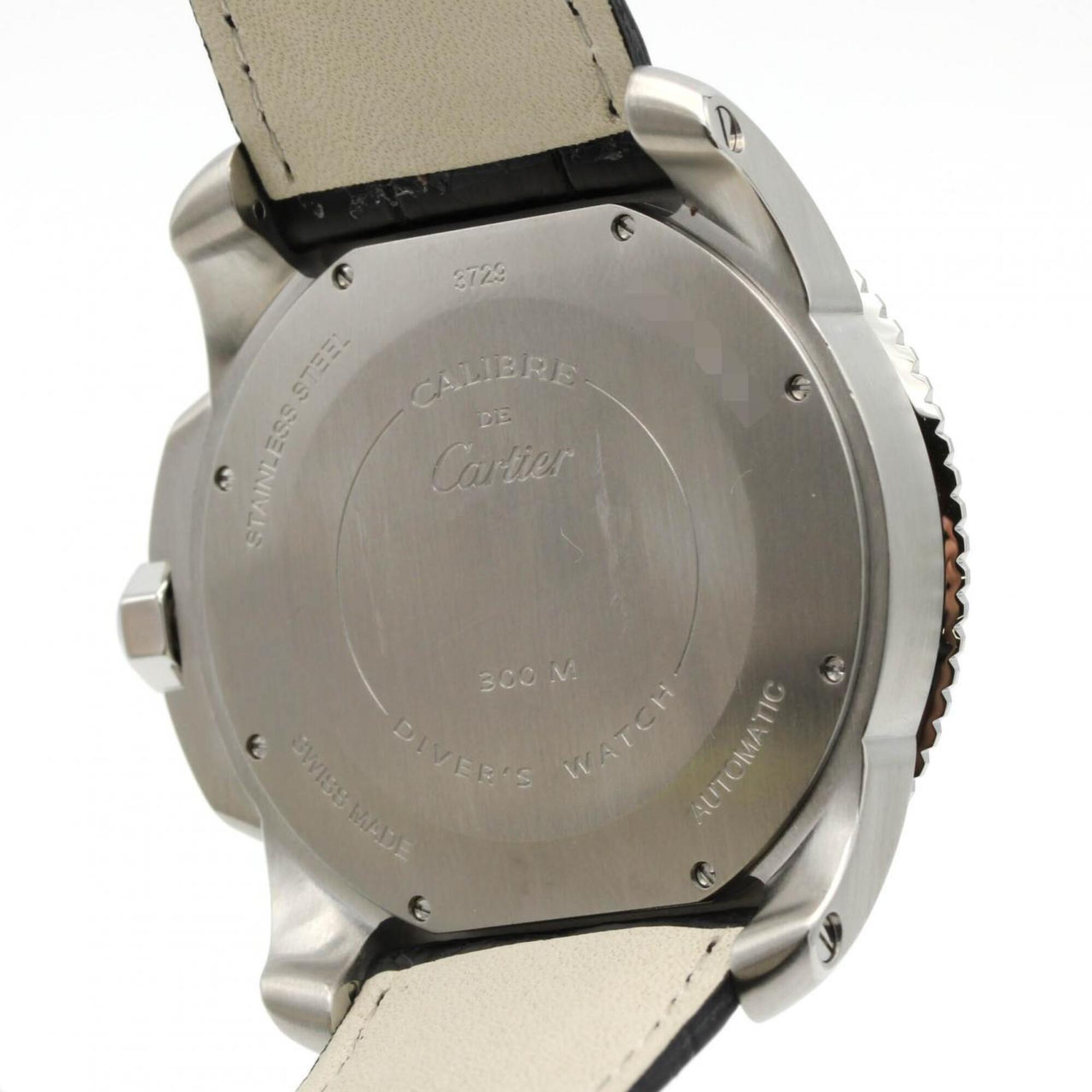 Cartier Calibre de Diver W7100056 Stainless Steel Automatic Watch — Good