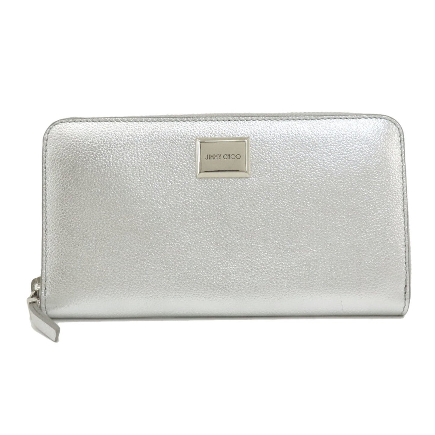 Jimmy Choo Long Wallet Leather Women's