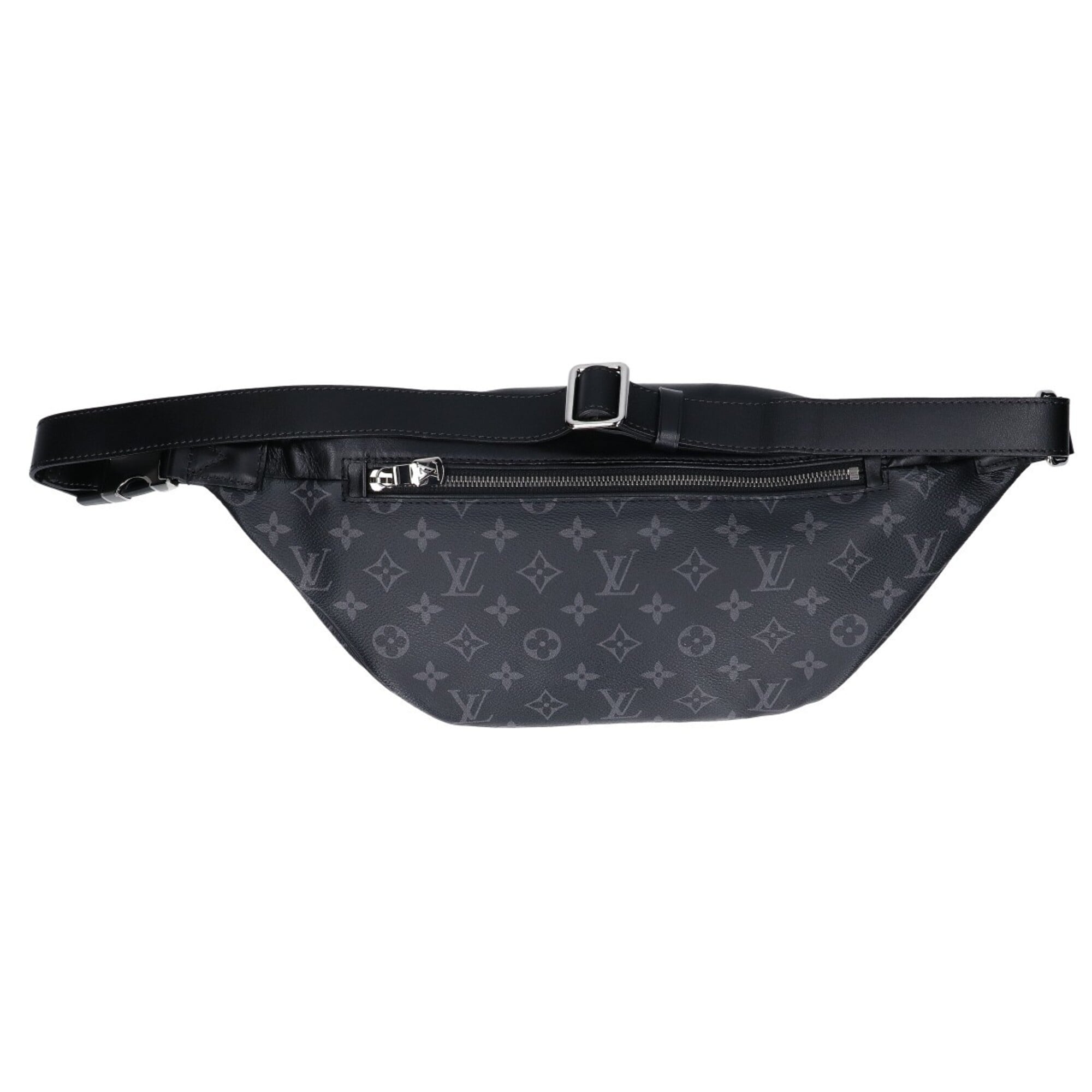 LOUIS VUITTON M46035 Monogram Eclipse Discovery Bumbag PM Body Bag Men's — Like New
