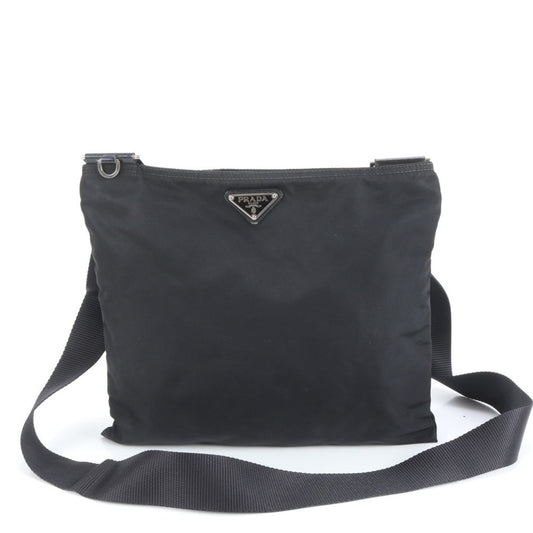 Prada Tessuto Nylon Triangle Logo Shoulder Bag Messenger for Men