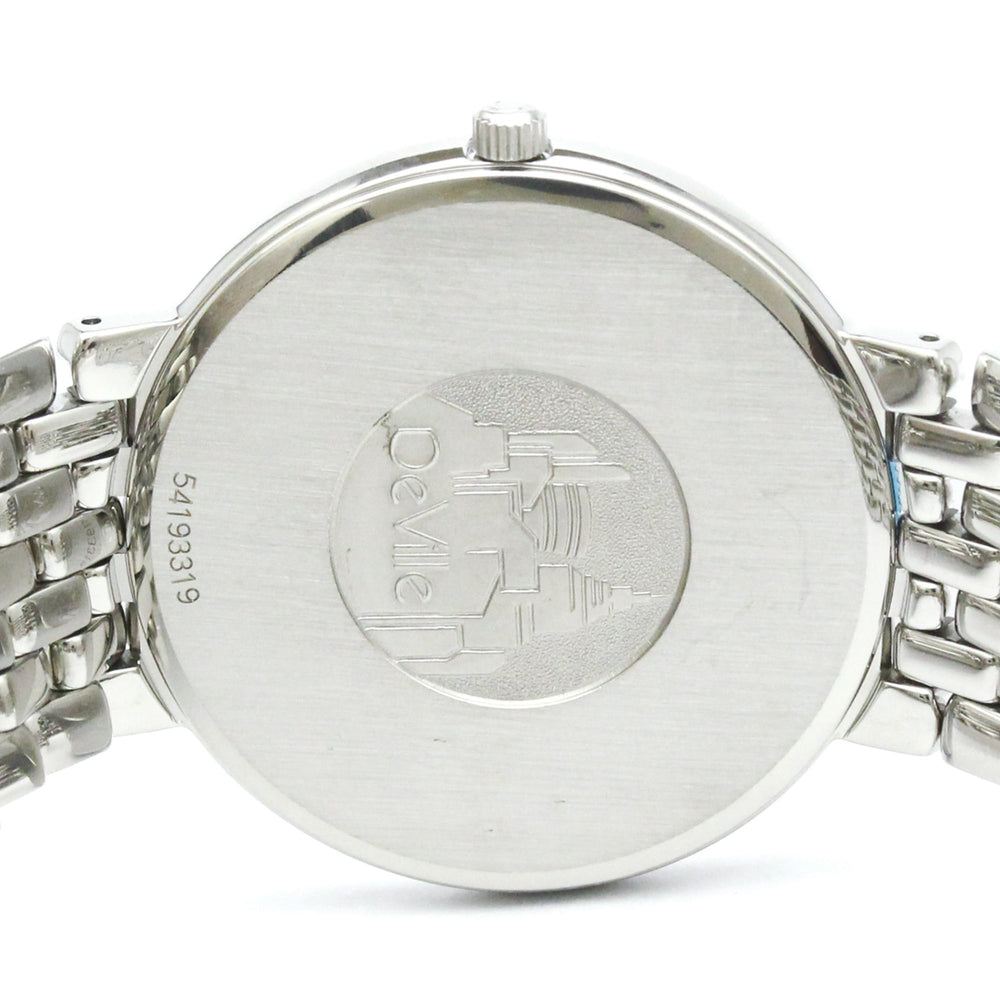OMEGA De Ville Stainless Steel Quartz Mens Watch 7500.31 — Very Good