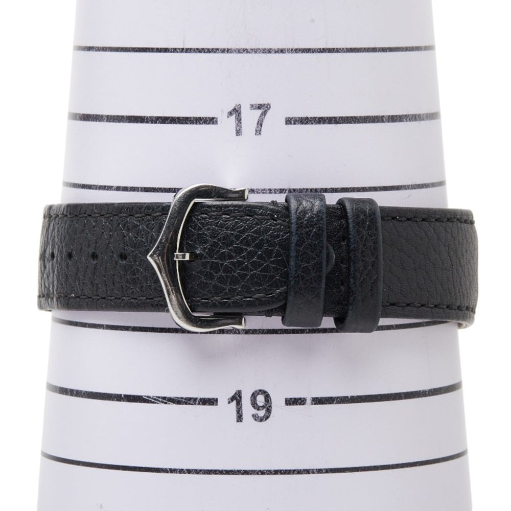 Cartier Tank Must LM WSTA0041 Quartz Watch, White Dial, Stainless Steel Strap, Leather Ladies' Watch — Good