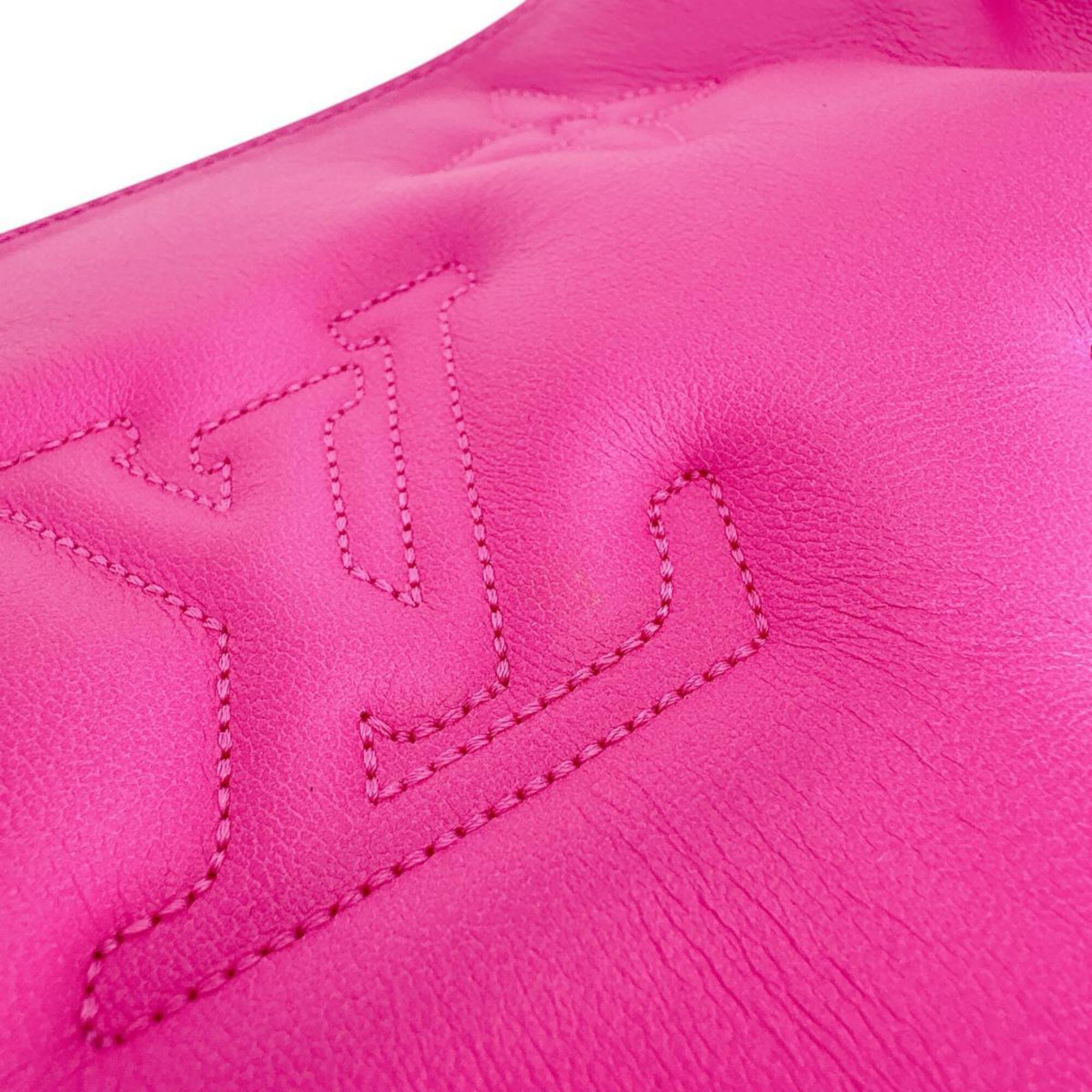 Louis Vuitton LOUIS VUITTON Shoulder Bag Over the Moon Bubble Glam Calfskin M59915 Pink — Like New