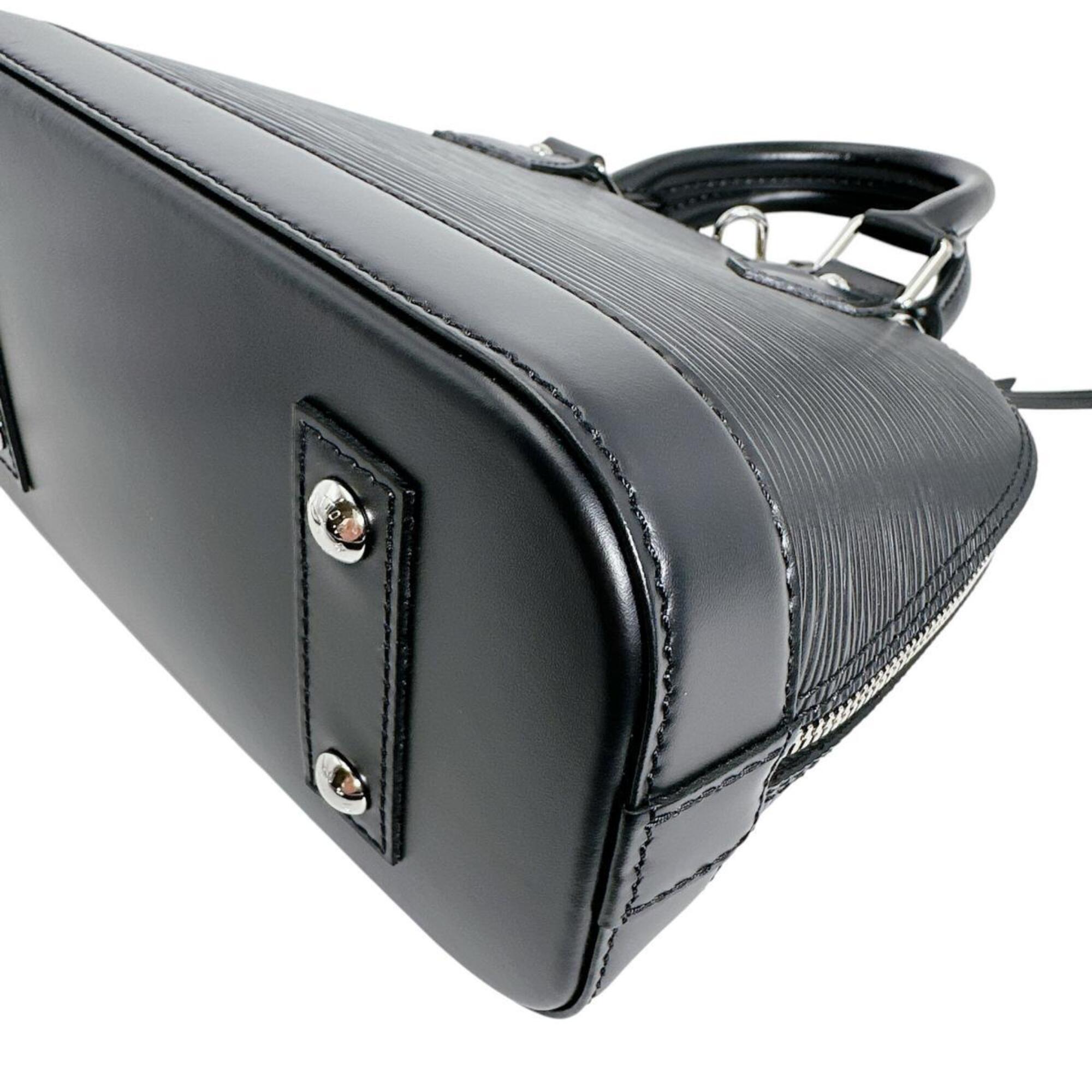 Louis Vuitton Alma BB Shoulder Bag M24645 Epi Leather M59217 Noir — Like New