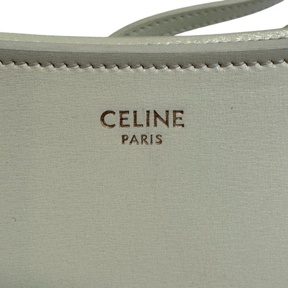 CELINE Celine Croc Bag Medium Shoulder Yellow — Like New