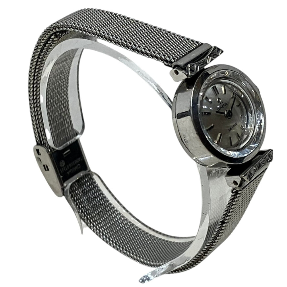 Omega De Ville watch, total weight 20g, stainless steel, manual winding, silver dial, 511.285 — Good