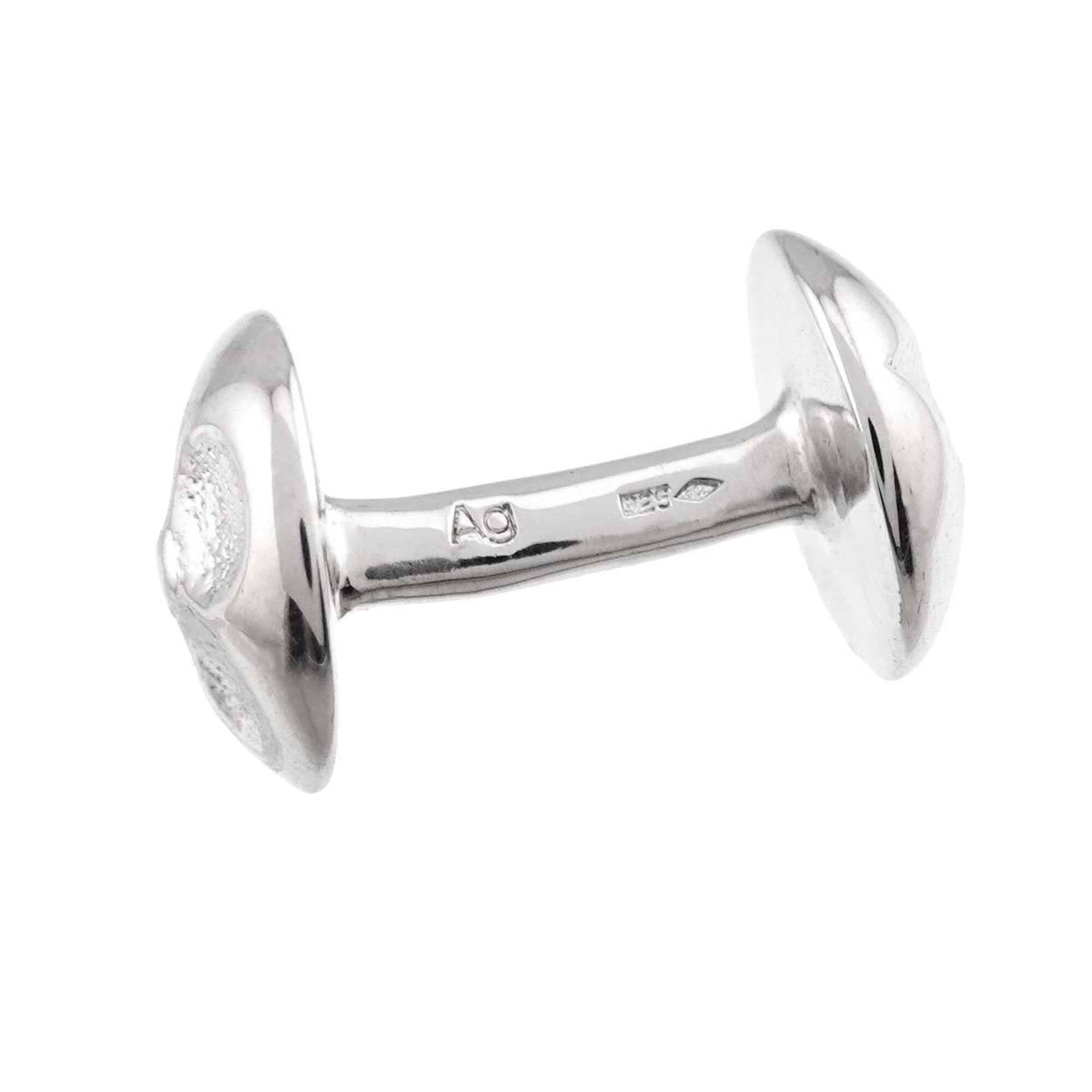Louis Vuitton Bouton de Manchette Motif Cufflinks, SV 925 Sterling Silver (LV Cufflinks) — Like New