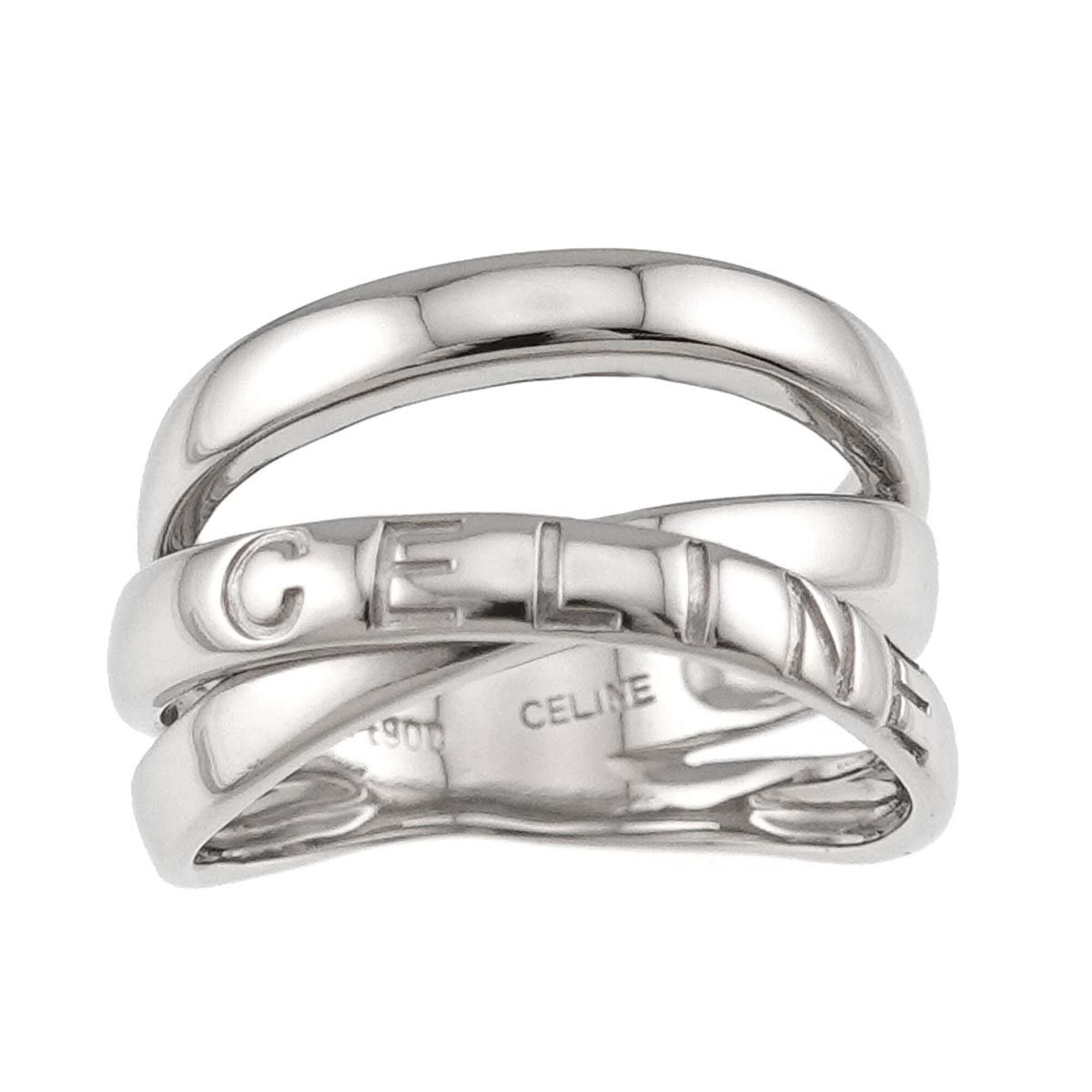 Celine CELINE Ring Pt Platinum — Like New