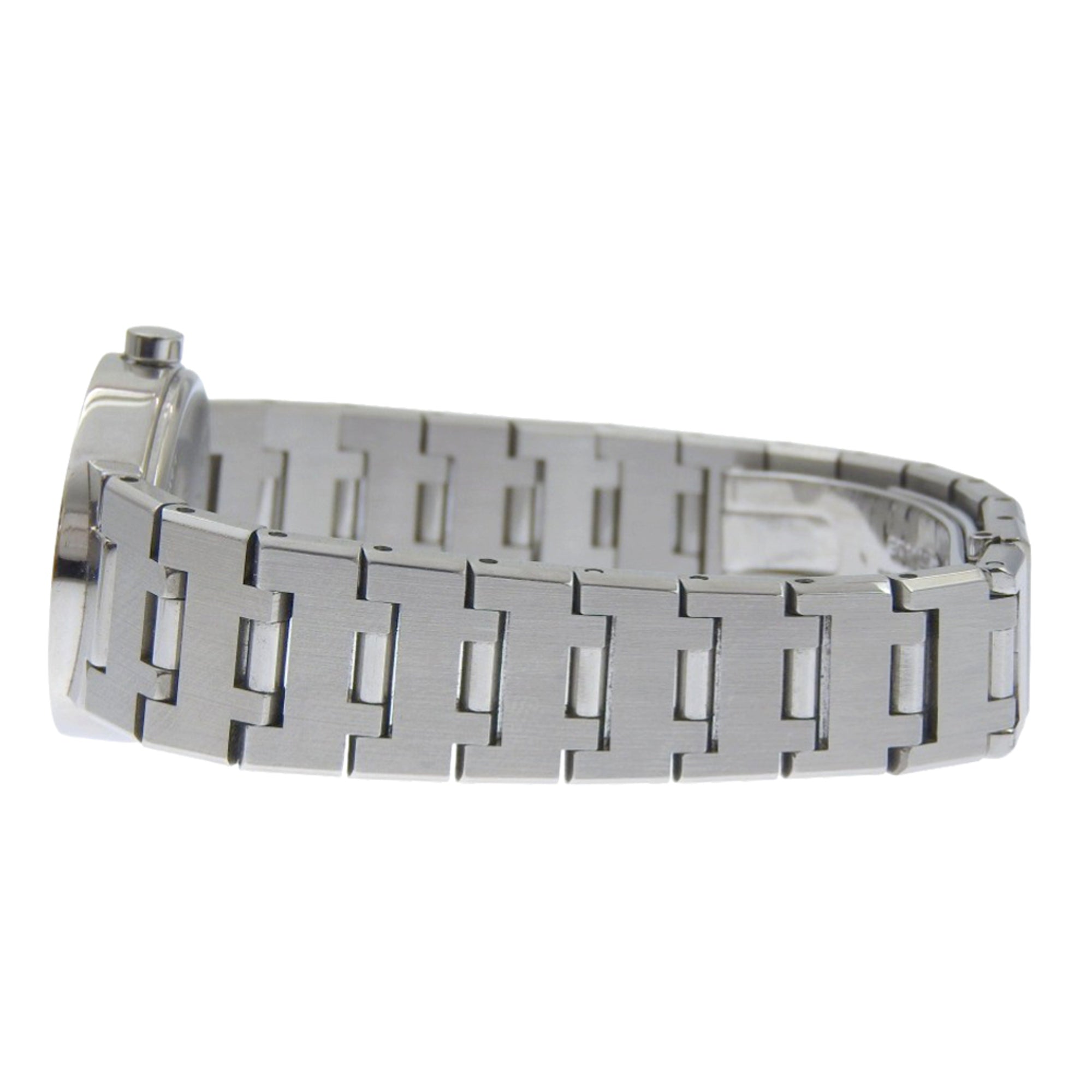 BVLGARI Watch BB23SS Stainless Steel Quartz Analog Display Black Dial Women's — Very Good