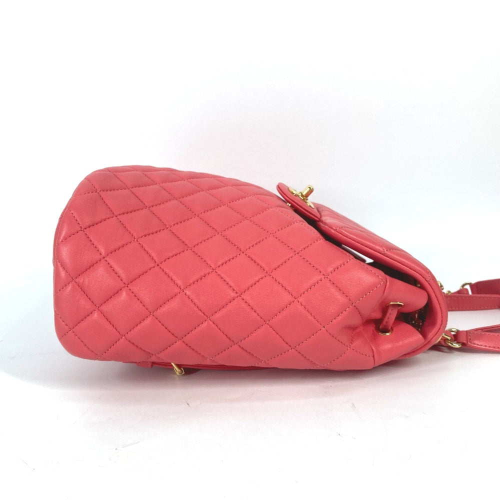 Chanel Bag Backpack Backpack pink GoldHardware — Like New