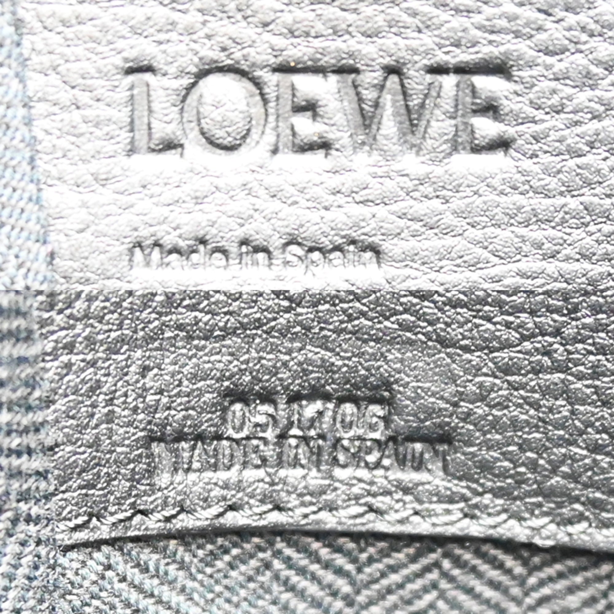 Loewe Hammock 2-way Women's Shoulder Bag 387.63TN60 Leather Black — Like New