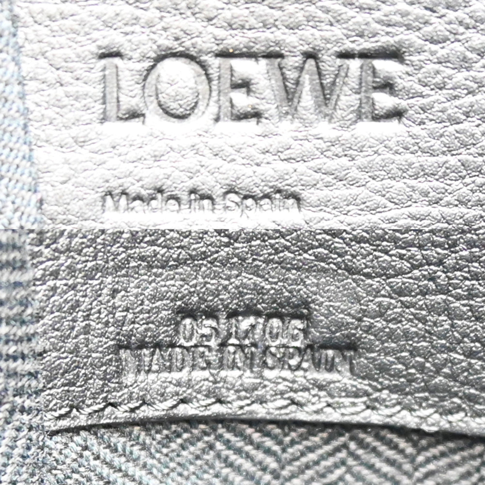 Loewe Hammock 2-way Women's Shoulder Bag 387.63TN60 Leather Black — Like New