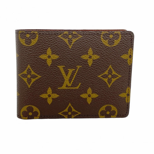 Louis Vuitton Monogram Portefeuille Multiple Wallet M60895 Brown Men's