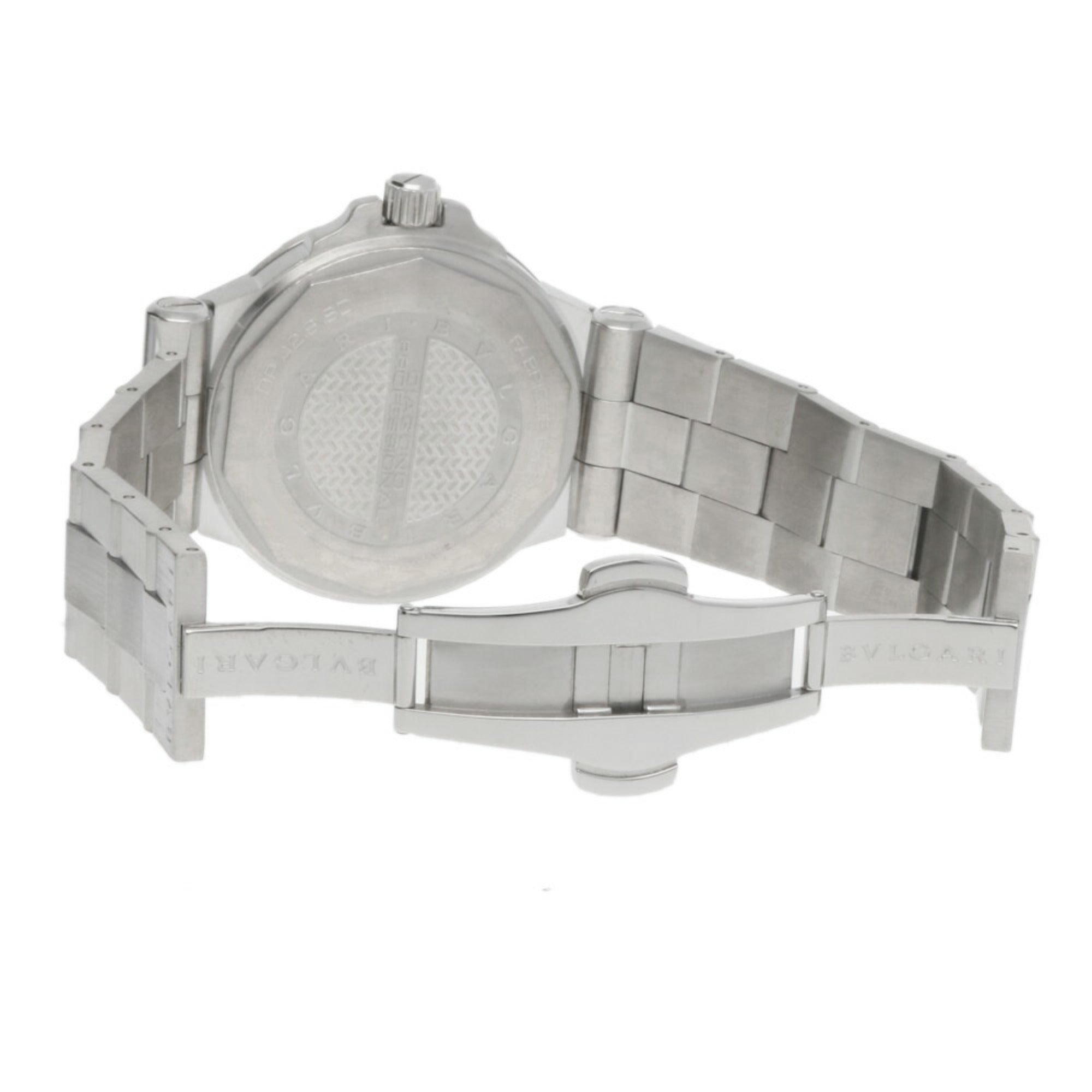 Bvlgari Diagono Scuba Watch Stainless Steel DP42SDS Automatic Men's BVLGARI Manufacturer's Finish — Good