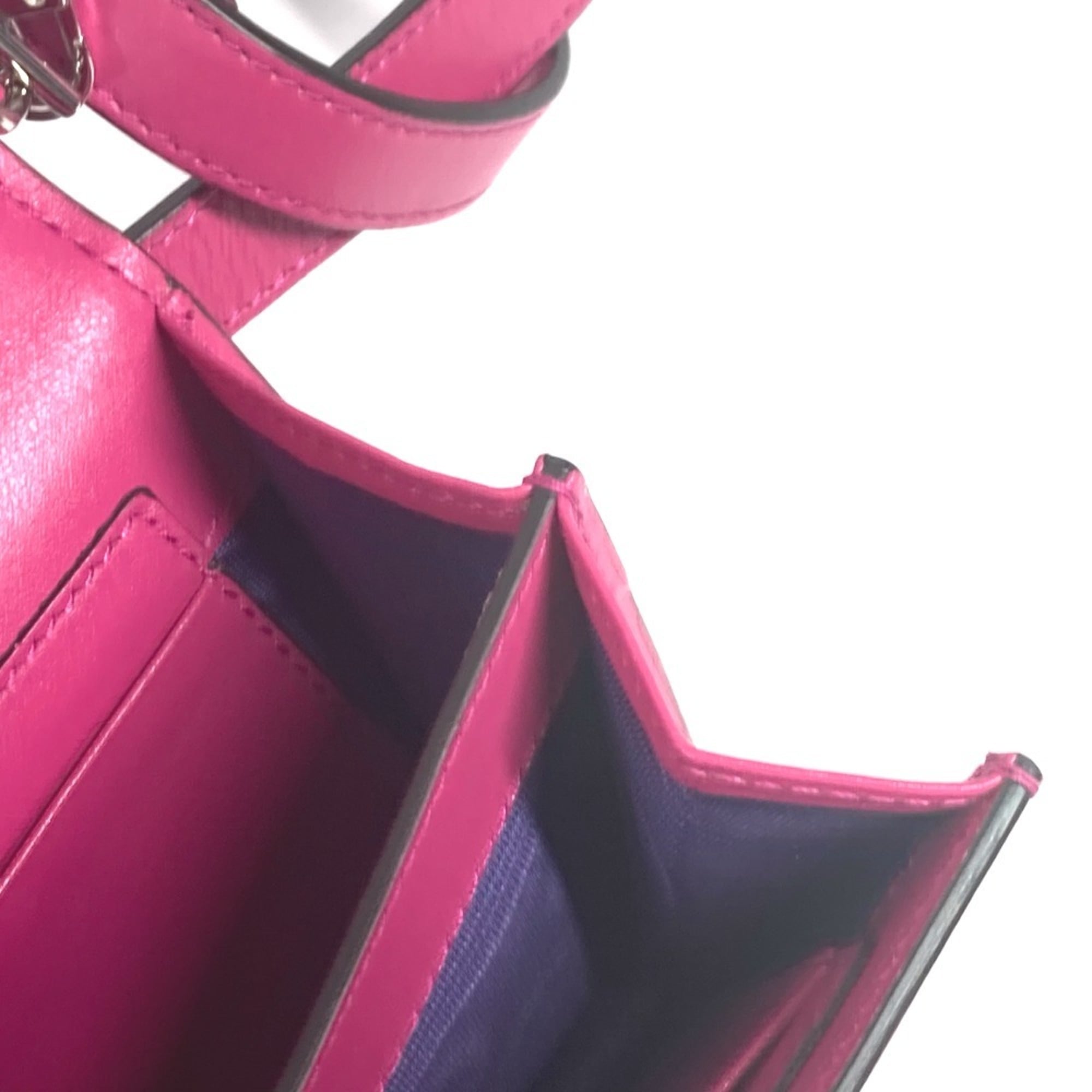 GUCCI 723777 GG Matelasse Quilted Pochette Shoulder Bag Leather Nylon Women's Pink G-240825-25 — New - Store Return