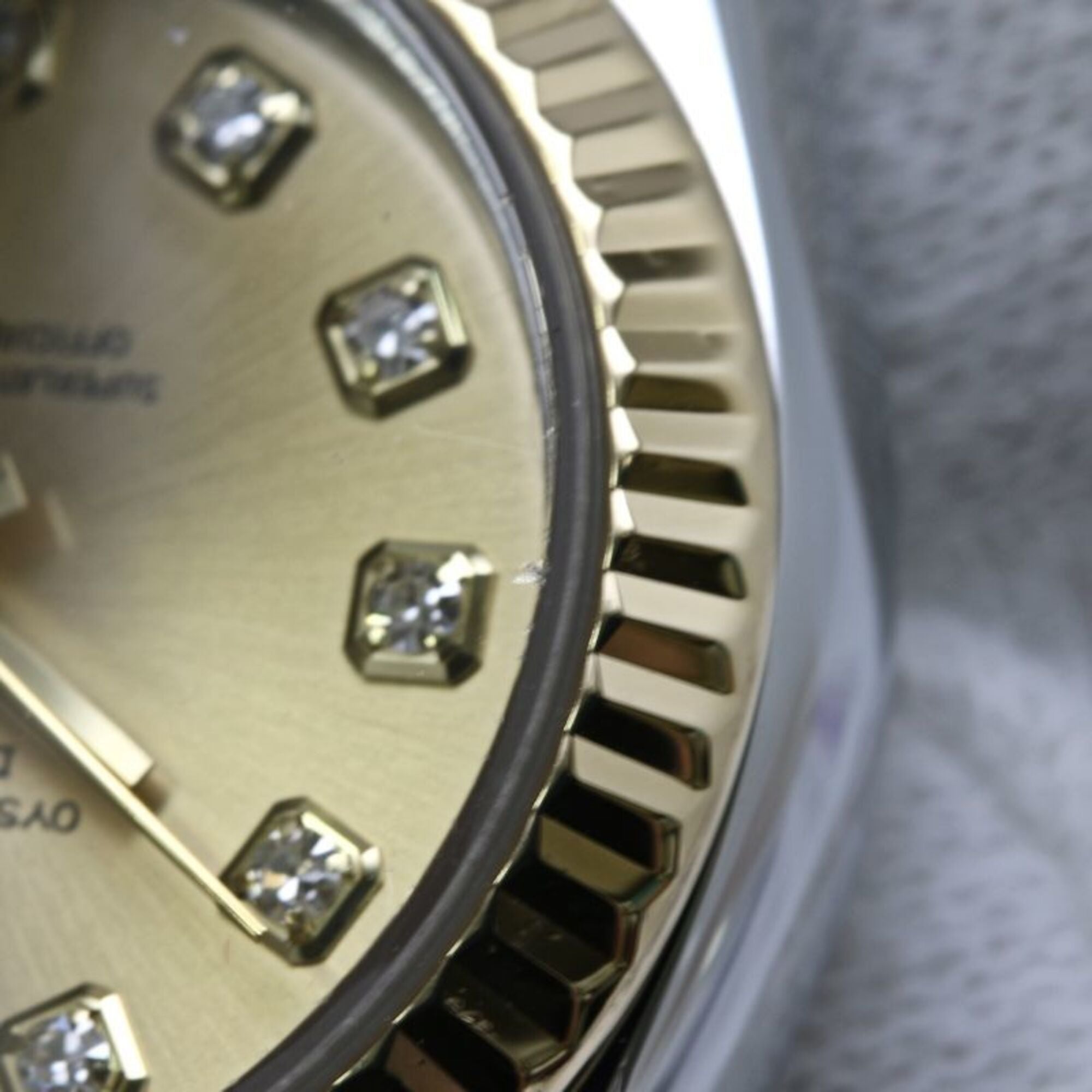 ROLEX Datejust 10P Diamond 179173G Women's Watch SSx18K Yellow Gold 40580 — Good