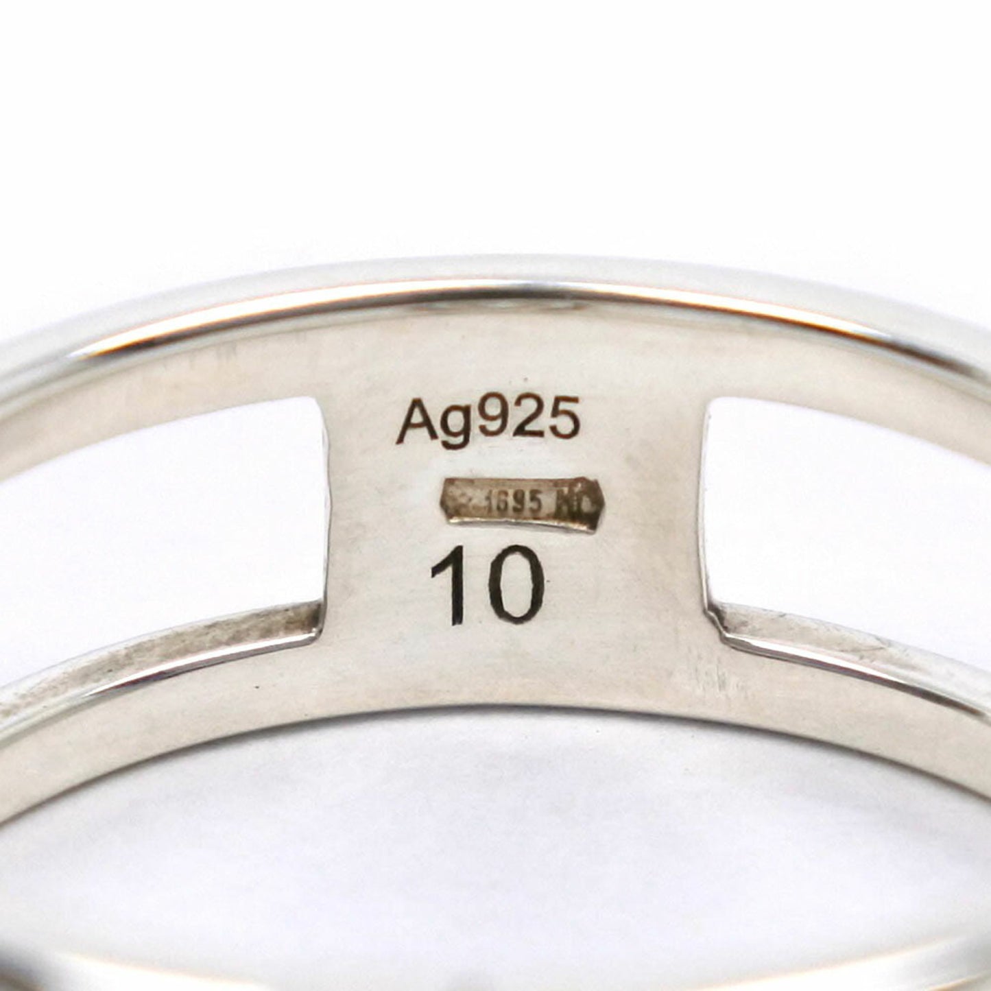 Gucci G Ring, size 10, ring, 925 silver, approx. 2.0g, logo for women