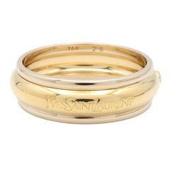 Yves Saint Laurent YVES SAINT LAURENT Ring 1PD Jewelry 18K (Yellow Gold) Diamond Women's Clear Gold — Like New