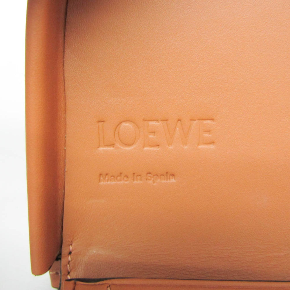 Loewe HEEL POUCH SMALL Women's Leather Shoulder Bag Brown — Like New