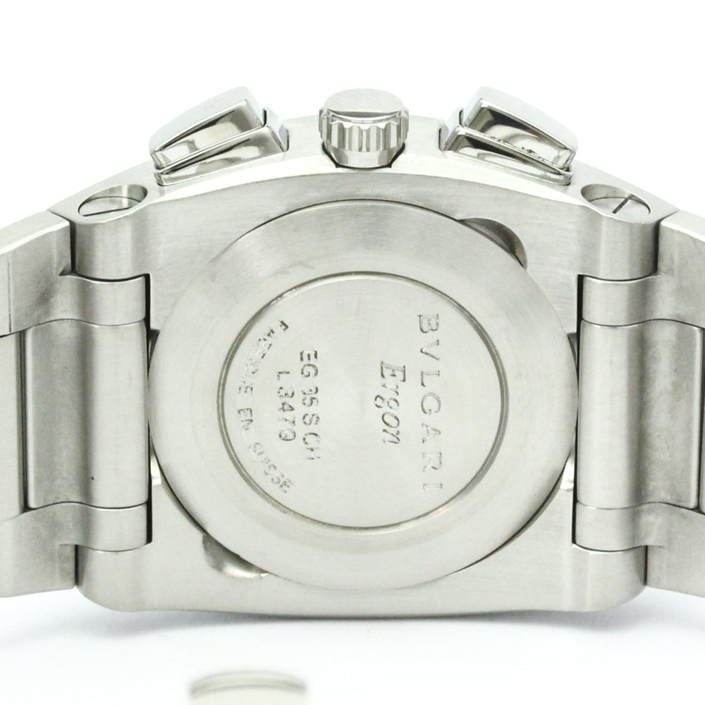BVLGARI Ergon Chronograph Automatic Mens Watch EG35SCH Polished — Very Good