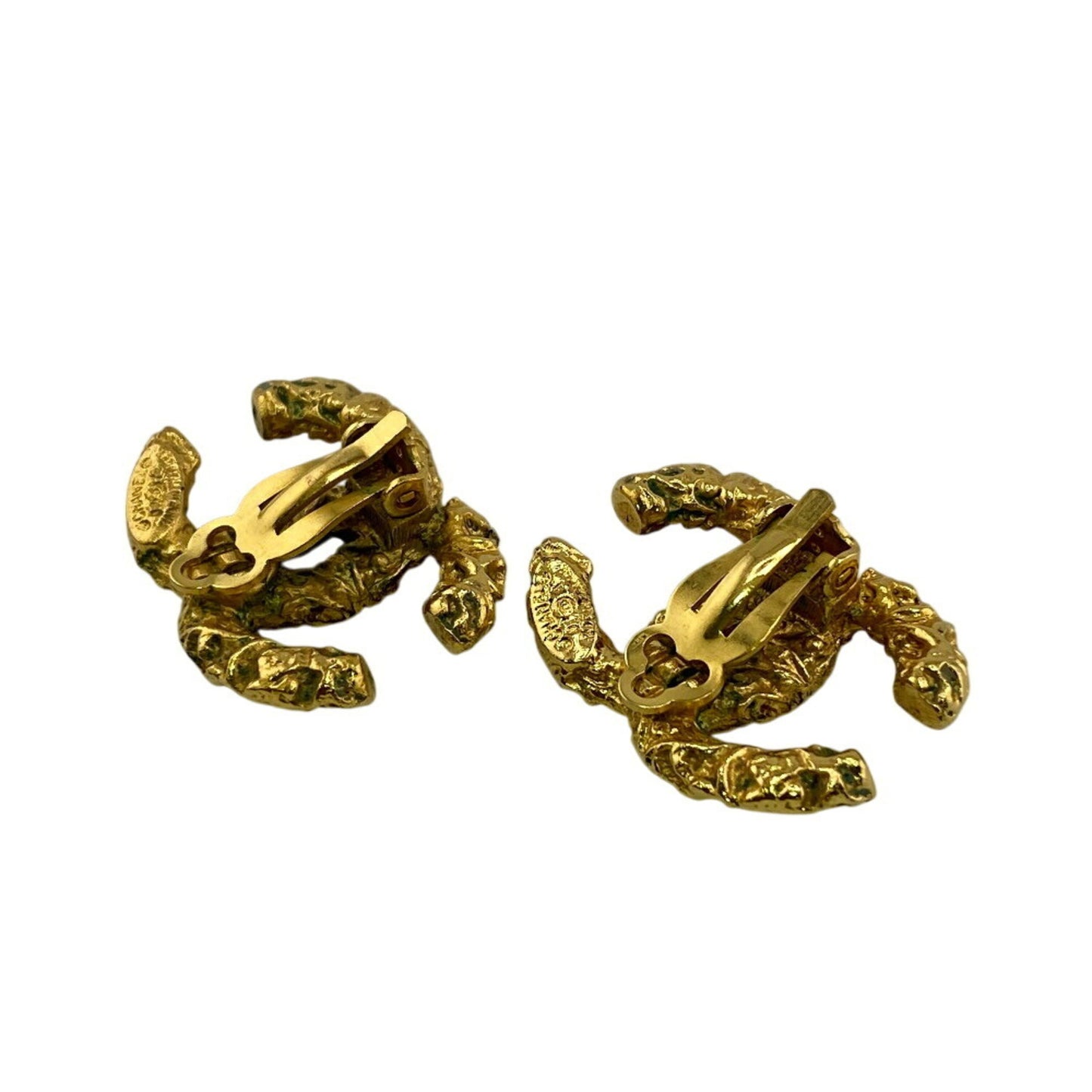 CHANEL Coco Mark GP Gold Earrings for Women