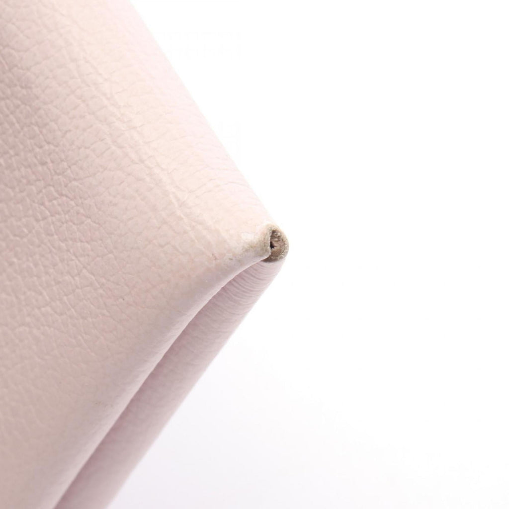 Hermes Hermès Calvi wallet, coin purse, leather, Evercolor, women's, pink