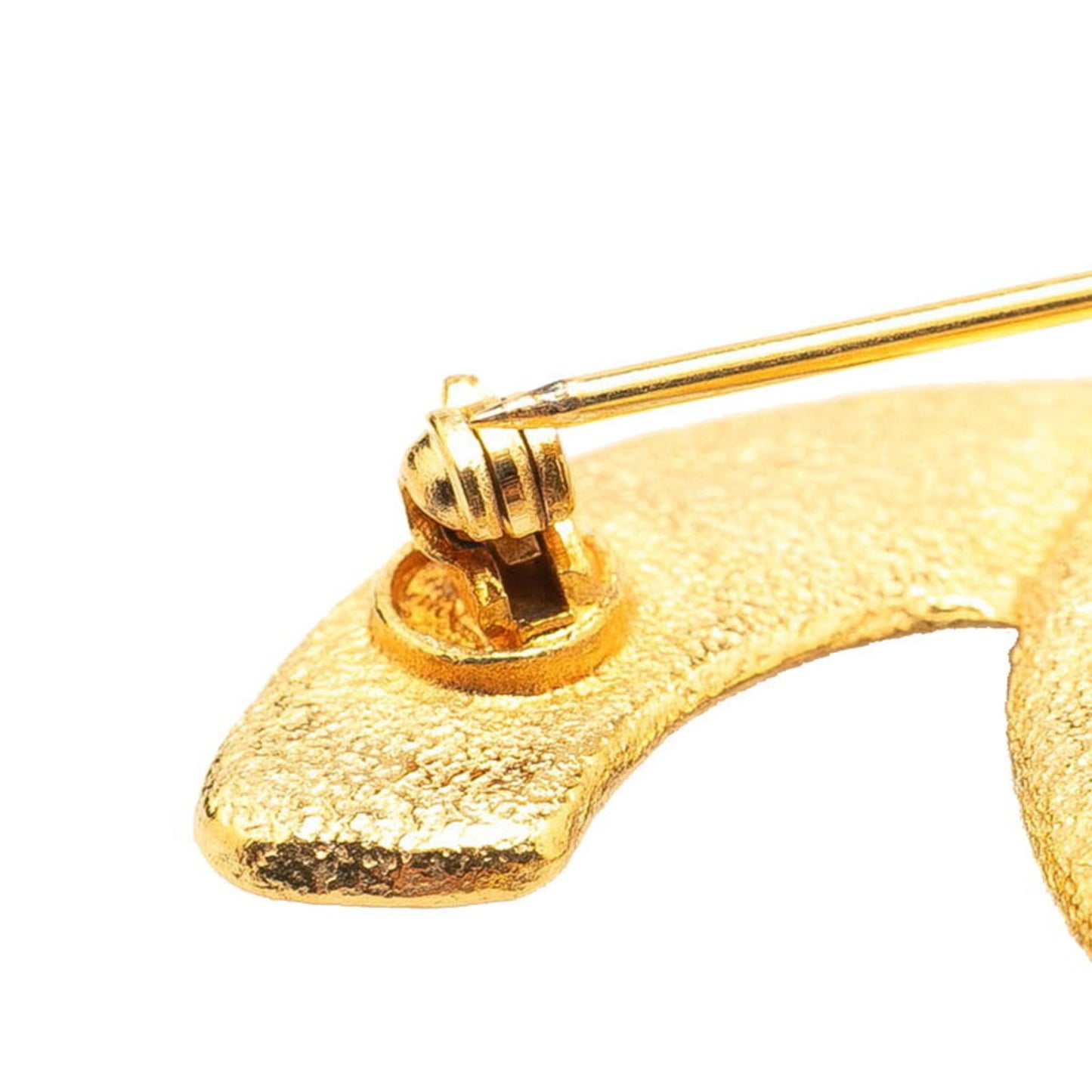 Vintage Chanel Coco Mark Brooch, Gold Plated, Women's, CHANEL