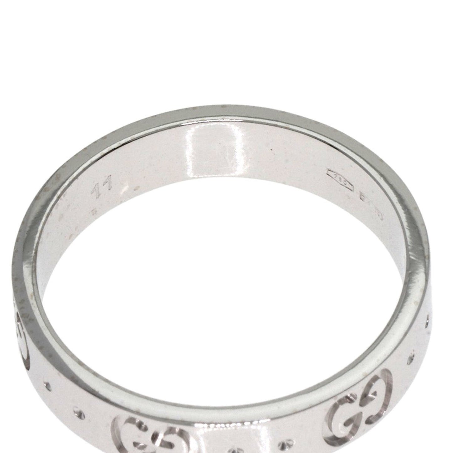 Gucci Icon #11 Ring in 18K White Gold for Women