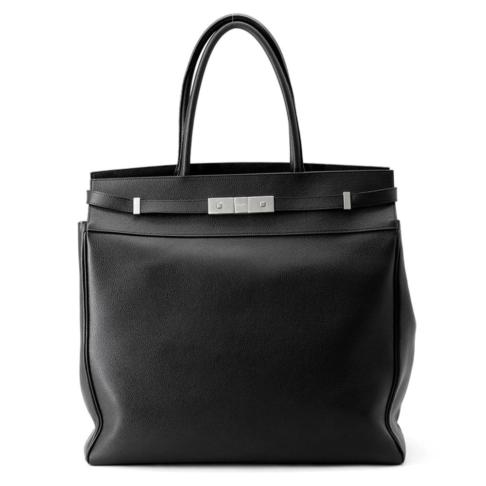 Yves Saint Laurent Saint Laurent Paris Manhattan N S Leather Tote Bag 757302 SAINT LAURENT PARIS Handbag Black — Like New