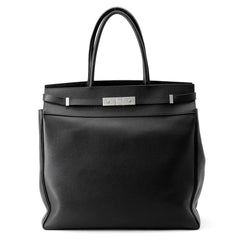 Yves Saint Laurent Saint Laurent Paris Manhattan N S Leather Tote Bag 757302 SAINT LAURENT PARIS Handbag Black — Like New