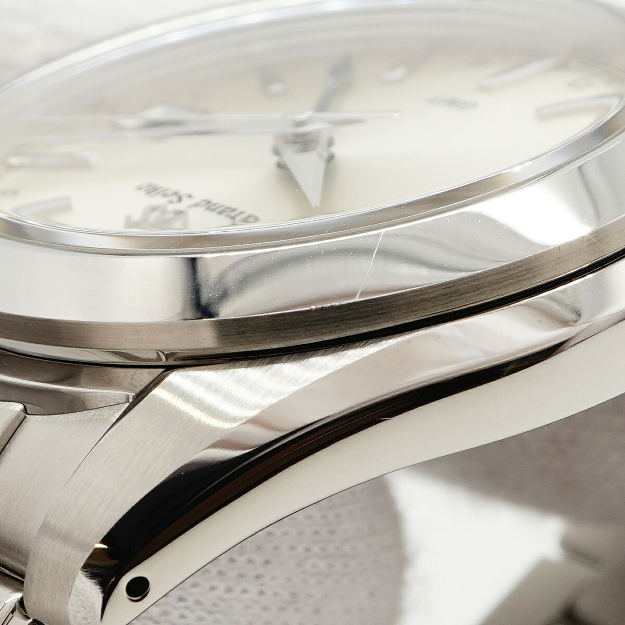 Seiko Grand Heritage Collection GMT SBGN011 9F86-0AF0 Silver Dial Men's Watch — Very Good