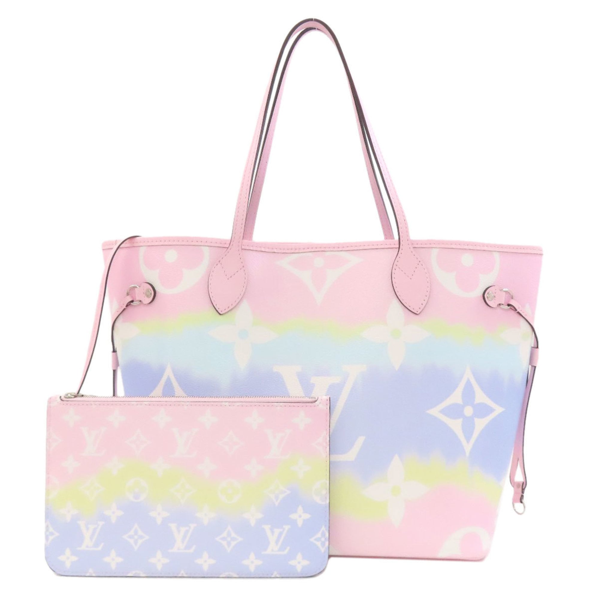 Louis Vuitton M45270 Neverfull MM Escal Tote Bag in Calfskin Leather for Women